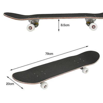 Suren Firehjulet Maple Silent Skateboard