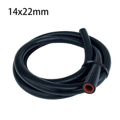 1 metrin silikoniputki 8-25mm lämmönkestävä korkea presure kumiletku joustava putki ID 14 x OD 22mm 1M