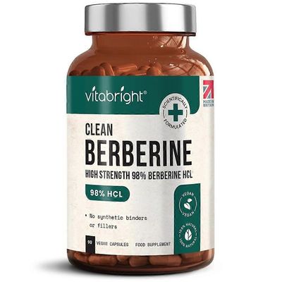 Vitabright High Strength 98% Berberine HCL -kapselit 90 kapselia