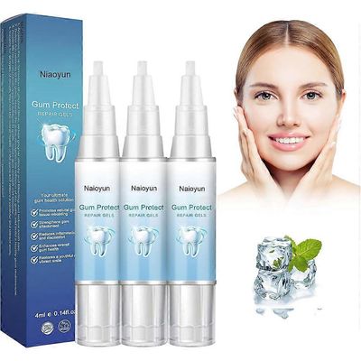 3-10kpl ikenien korjausgeelin jälleenrakennus vahvistaa valkaista poistaa hengityksen tulehdus suun hampaat huono suojaa ikeniä tahroja recessio 3pcs