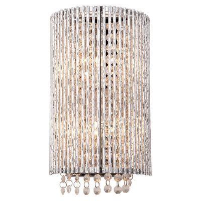 Endon Collection Lighting Galina 2 Lys væg lys kromplade &klar krystal, G9