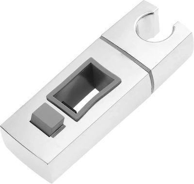 Liukuva suihkupään pidike kiskolle-18 x 30mm-suorakaiteen muotoinen, neliönmuotoinen vaihdettava kämmenlaite, abs Chrome