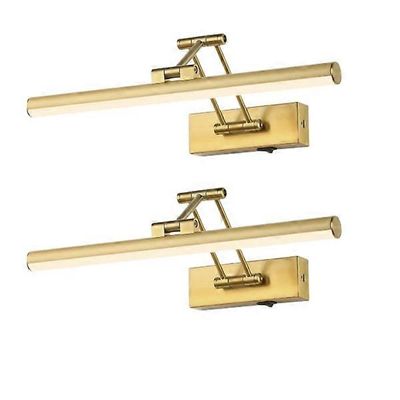 400 mm:n ladattava kuvanäyttövalo kaukosäätimellä ja kolmella valonsäädöllä Kultaa 2pcs