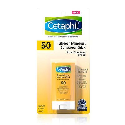 Cetaphil ren mineral solkrem pinne spf 50 0.5 oz