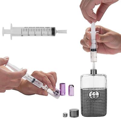Skwtlv 5ml/10ml/20ml sprøyte plast parfyme dispenser verktøy påfyll kosmetisk for påfyllbar flaske kvantitativ dispensering