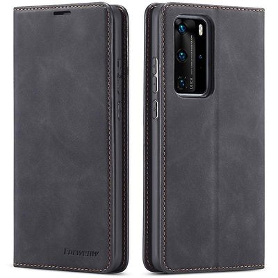 Pu-lædertelefoncover kompatibelt med Huawei P40