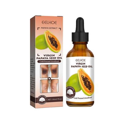 Gå til grunne mørke flekker Papayafrøolje bekjemper ufullkommenheter i huden, store porer, mørke flekker og urenheter.30ml