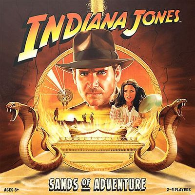 SANDOFADVENTURE Indiana Jones Erittäin keräilykelpoinen interaktiivinen laadukas lautapeli