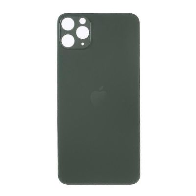 Akkukotelon kansi iPhone 11 Pro Maxille (iso kameran linssin reikä, kokoonpanoa ei tarvita) Vihreä iPhone 11 Pro Max