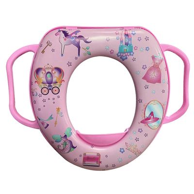 Elrachen Baby Potty Training Seat Soft Cushion Cartoon Hygieeninen universaali wc-pottaistuin käsinojalla taaperoille
