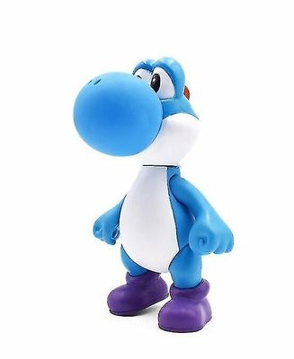 5'' Super Mario Bros Yoshi Toad Princess Peach Wario Figuuri Toy Game Doll Gift-y F