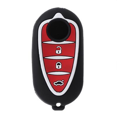 Silikon bil nøkkelveske med 3 knapper, for Alfa Myth 2022 Gto Myte Giula Etta Romeo 4c GTA, 159