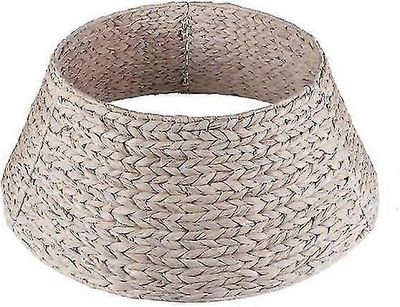 Joulukuusen kaulus / joulukuusen hame luonnonvärisessä vesihyasintissa - 60 cm