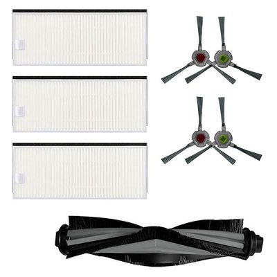 Til Ecovacs Deebot Buddy Pack U2 Robot Filtre, Hovedbørste &Side Børster til hårdt gulv tæppe Pet Hår Rengøring Tilbehør