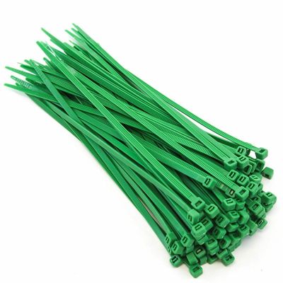 Witdreamer 100stk plast nylon kabelbindere fastgørelseselementer Selvlåsende wire organisator lynlås wraps