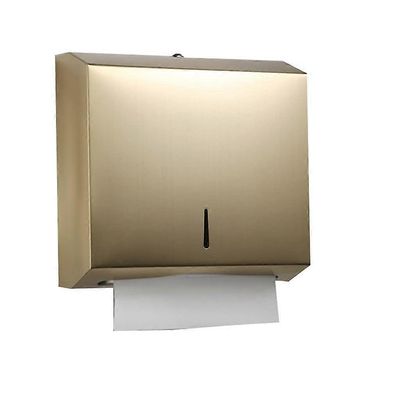 304 ruostumattomasta teräksestä seinälle asennettava paperipyyheannostelija-ac Golden