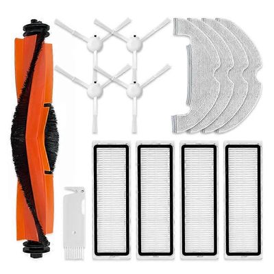 Xiaomi Robot Vacuum X10 -varaosien lisävarusteille Pääsivuharja Hepa-suodatinmoppihyytymä