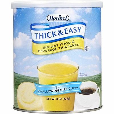 Hormel Ruoka ja juoma Sakeuttamisaine Paksu & Helppo 8 unssia. Säiliösäiliö Maustamaton jauhe Konsistenssi Var, 8 oz (1 kpl pakkaus)