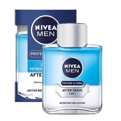 Aftershave Lotion Nivea Men Protect & Care 100 ml 2-i-1