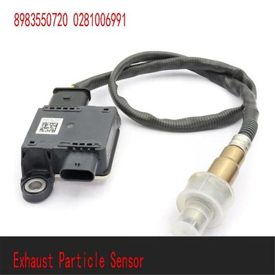 8983550720 0281006991 Diesels udstødningspartikelsensor sonde til D-MAX Dmax Sort