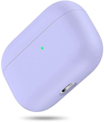 AIR Flydende silikoneetui til AirPods Pro Triple Layer Hybrid Protective Hard (violet)