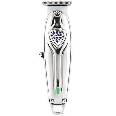 Cyspace VGR V-188 5W USB Professional älykäs hiustenleikkuri akun merkkivalolla Hopea