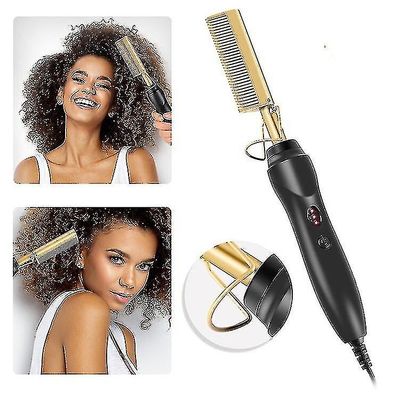 Hot Comb Professional Electric Straight Comb elektrisk opvarmning af høj kvalitet UK