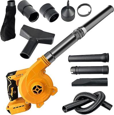 Trådløs løvblæser til Dewalt 20v maks. batteri, 180 mph elektrisk håndholdt blæser til blæsning af blade / sne / støv, 2-i-1 håndtag elektrisk blæs...