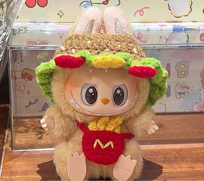 Labubu Vaatteet Sarja Labubu Söpö Nukke Pyykkilelut Koristeet Vain Labubu Vaatteet Söpö nukke Lelu 08