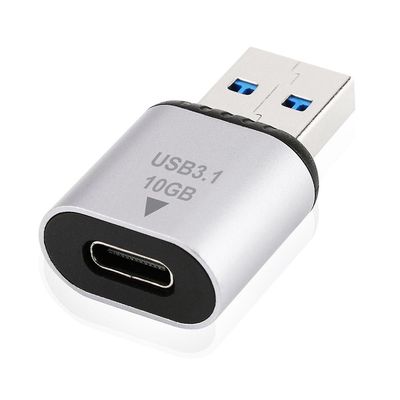 USB 3.1 Type A til Type C 10 Gbps adapter datakonverterer for bærbar PC 10 Gbps