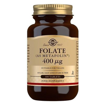 Solgar folaatti 400ug tabletit 100 (12524713)
