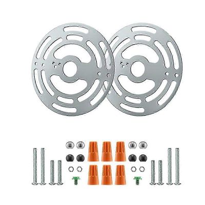 lampun asennuskiinnike valaistustarvikkeet kiinteä bagua-levy seinävalaisin yksi kattokruunu asennuskiinnike