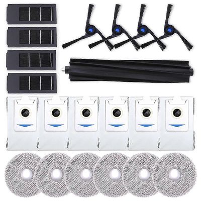 Deebot X2 Omni Robot Vacuum pääsivuharja Hepa-suodatinmoppi kangas pölypussit lisävarusteet Kuten