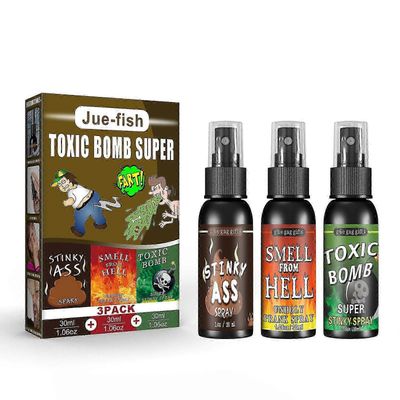 Pierusuihke, pierusuihke erittäin vahva, 30ml voimakas pierusuihke, haiseva pierusuihke ja haju HellToy-leikkiseteistä Monivärinen