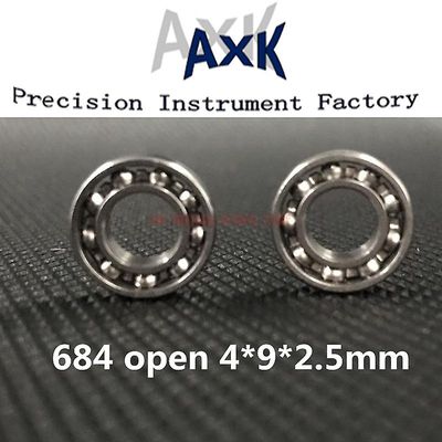Top Fashion Limited Axk 684 Åbent leje 4* 9*2,5mm Abec-1 Deep Groove Ball L-940 10stk/lot