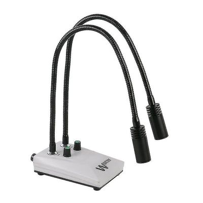 6w 7500k Led Svanehals Illuminator Spotlight Lampe Stereo Mikroskop Videokamera Industrail Lab Oppdaget Fyll Light
