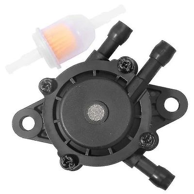 Drivstoffpumpe for 17hp-25 liten motor gressklipper traktor, gassvakuum drivstoffpumpe med drivstoffilter for Jo