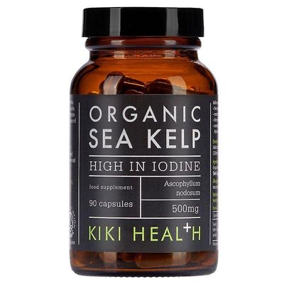 KIKI Health Kiki Terveys Orgaaninen Meri Kelp Kasvis kapselit 90