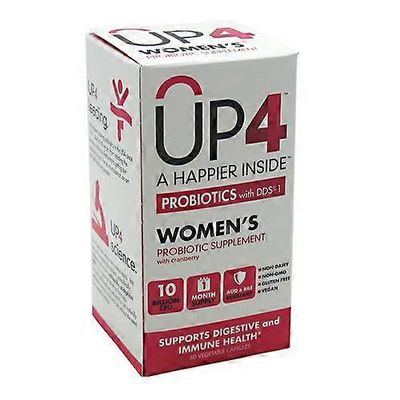 UP4 Naisten probiootti, 10 Billlion CFU, 60 Vcaps (1 kpl pakkaus)