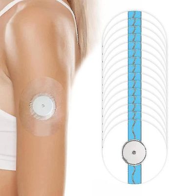 10-50PACK anturikannet libre 3: lle, vedenpitävä-freestyle-liimalaastarit, läpinäkyvä 100 kpl