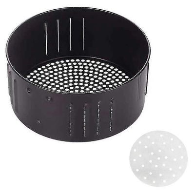 Ilmakeittimen vaihtokori, kaikille ilmakeitinuunille, ilmakeittimen lisävarusteet, tarttumaton paistokori, 2.6l