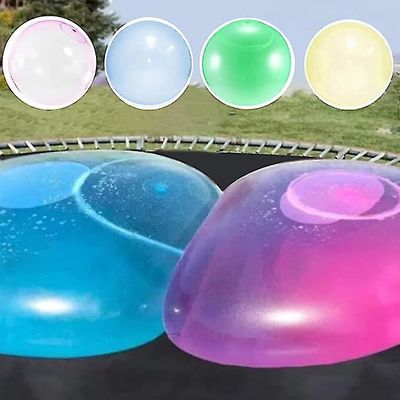 Barsinfi Beach Pool Party oppustelige vand bold blød gummikugle stor grøn