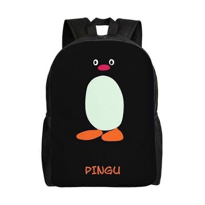 Pingu Monipuolinen Reppu Pestävä rento tyyli Koulun opiskelijareppu Trendikäs Oxford Kangas Tietokonelaukku Unisex-hjka3112