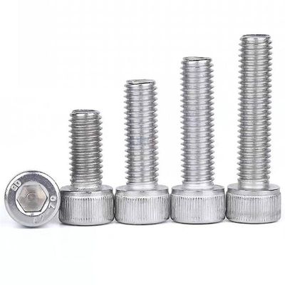 M2 M3 M4 M5 M6 M8 Din912 Hex Allen Socket Cap Head Screw 304 Rustfrit stål messing Sort Grade 12.9 Metrisk DIY Møbelbolte
