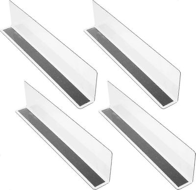 Säädettävät hyllyt 8kpl muovinen hyllynjakaja - 28cm P x 6cm H Supermarketin hyödykejakaja magneettinen ohjauslevy