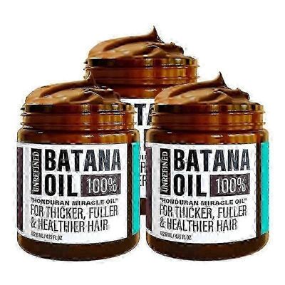 1-3x Batana-öljy Hondurasista - Saat tuuheammat, paksummat ja terveemmät hiukset - Great Men Conditioner Haircare Silky - Hiustenhoitoöljy 3 pulloa