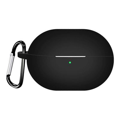 Huawei FreeBuds Pro 4 -suojakotelolle Bluetooth-yhteensopivat nappikuulokkeet Silikonikansi koukulla Monivärinen Black