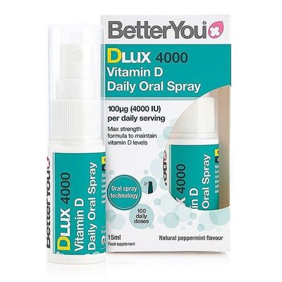 Better You BetterYou DLux4000 D-vitamiini Suun Spray 15ml