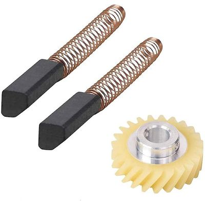 W10112253 9706416 moottoriharja W10380496 4162897 sekoittimen matokäyttölaite Kitchenaid-telineeseen ja pari Blackyellow