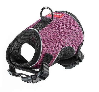 Nylon åndbar sikker pet sele vest Pink L
